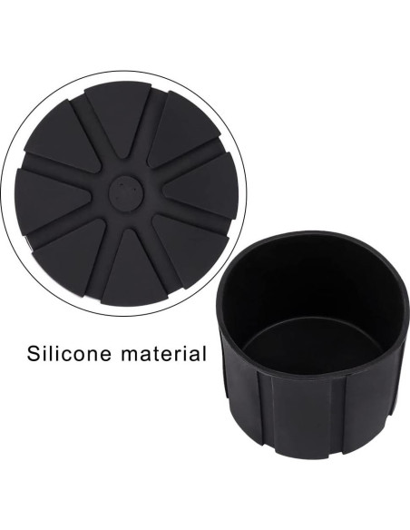 Tapa de Lente de Silicona QYNuLi 65-110mm para DSLR Tapa de Lente de Silicona QYNuLi 65-110mm para DSLR