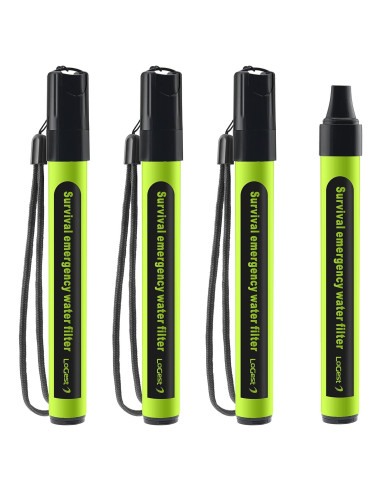 Popote de Filtro de Agua Logest - Portátil 600L - Emergencia