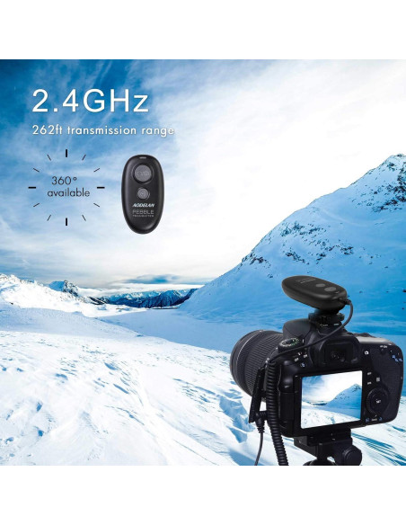 Control Remoto Inalámbrico AODELAN para Nikon D850, D810, D500 Control Remoto Inalámbrico AODELAN para Nikon D850, D810, D500