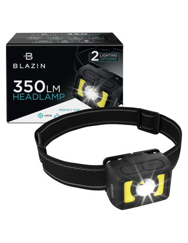 Linterna Frontal Recargable Blazin 350 Lúmenes - Impermeable