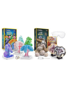 Kit Nacional Geographic de Crecimiento de Cristales y Geodas STEM
