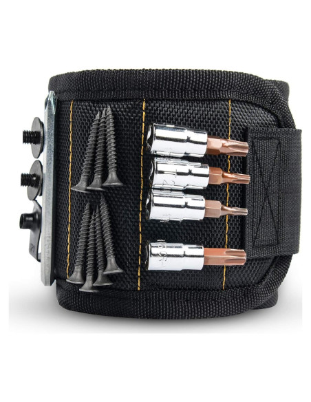 Pulsera Magnética GOOACC con 15 Imanes Fuertes - Ajustable Pulsera Magnética GOOACC con 15 Imanes Fuertes - Ajustable