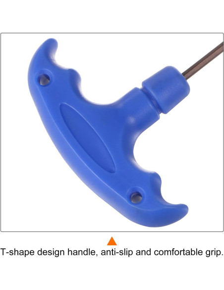 Llave Hexagonal T-Handle HARFINGTON H2.5 2 Piezas Acero S2 Llave Hexagonal T-Handle HARFINGTON H2.5 2 Piezas Acero S2
