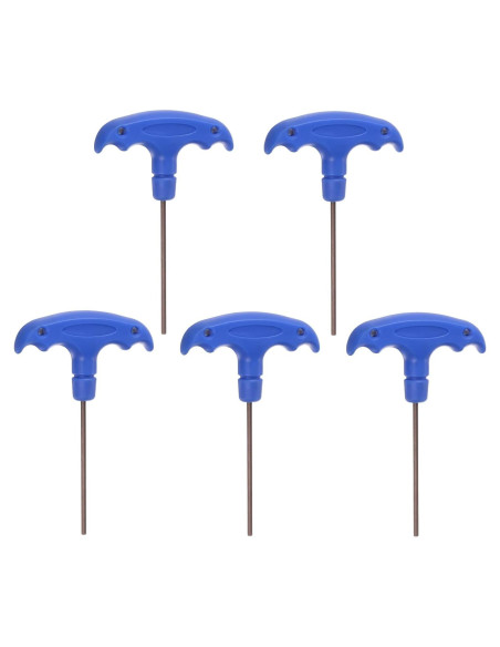 Llave Hexagonal T-Handle HARFINGTON H2.5 5 Piezas Acero S2 Llave Hexagonal T-Handle HARFINGTON H2.5 5 Piezas Acero S2