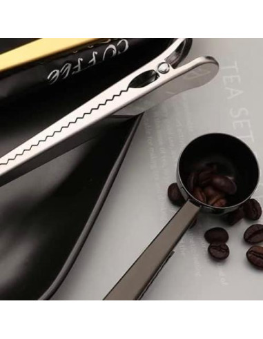 Juego de Cucharas Medidoras de Café Acero Inoxidable Cafecito