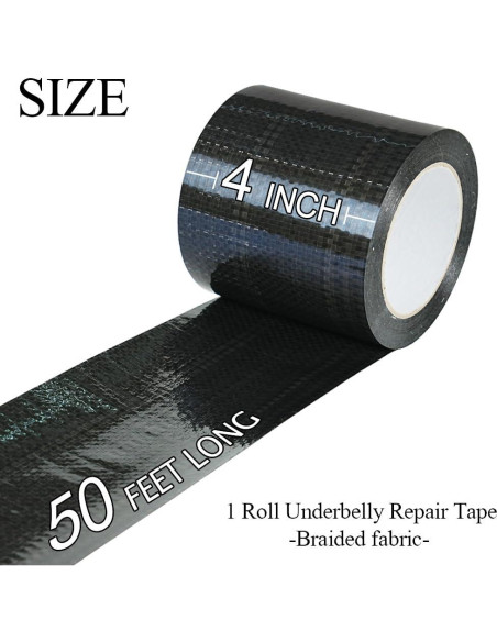 Cinta de Reparación Impermeable CHUANGSEED 10.16cm x 15.24m Cinta de Reparación Impermeable CHUANGSEED 10.16cm x 15.24m