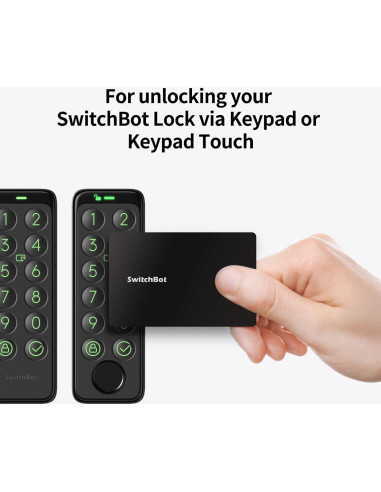 SwitchBot Cerradura Teclado Control App Paquete de 3