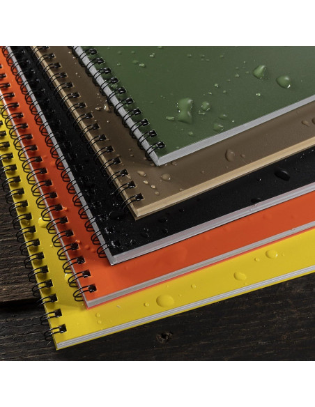 Cuaderno Impermeable Rite in the Rain Naranja 16.83x21.59 cm - Paquete de 2 Cuaderno Impermeable Rite in the Rain Naranja 16.83x21.59 cm - Paquete de 2
