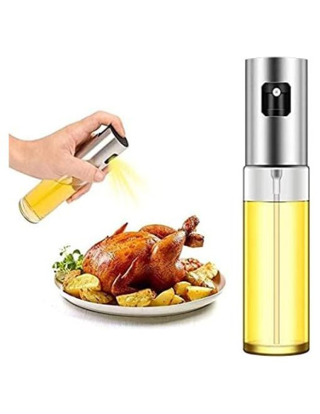 Pulverizador de Aceite de Vidrio 100ml Genérico para Cocina Pulverizador de Aceite de Vidrio 100ml Genérico para Cocina