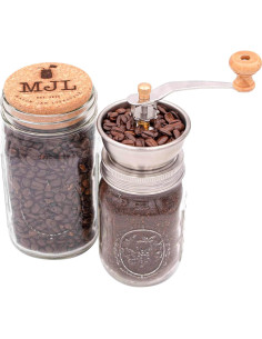 Molinillo de Café Manual Mason Jar Lifestyle Acero Inoxidable 2