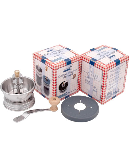 Molinillo de Café Manual Mason Jar Lifestyle Acero Inoxidable Molinillo de Café Manual Mason Jar Lifestyle Acero Inoxidable