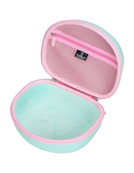 Funda dura Tourmate para auriculares Riwbox CT-7S - Rosa y Verde Funda dura Tourmate para auriculares Riwbox CT-7S - Rosa y Verde