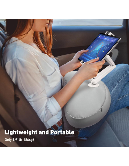 Soporte de Almohada para Tableta AboveTEK Gris Ajustable 360 Soporte de Almohada para Tableta AboveTEK Gris Ajustable 360