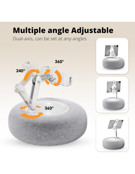 Soporte de Almohada para Tabletas SupeDesk LD-209Z Gris Soporte de Almohada para Tabletas SupeDesk LD-209Z Gris