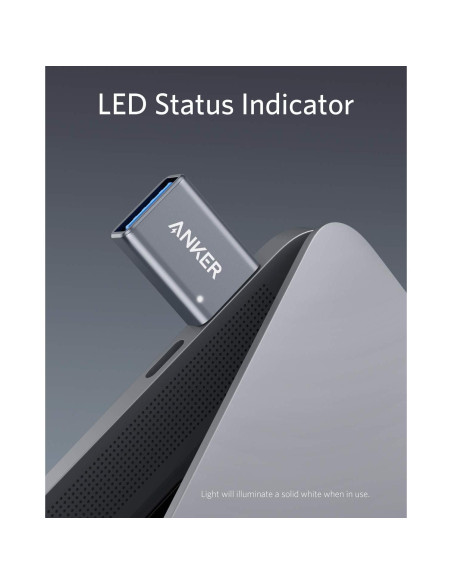 Adaptador USB-C Anker 2 Piezas Alta Velocidad Tipo C a USB 3.0 Adaptador USB-C Anker 2 Piezas Alta Velocidad Tipo C a USB 3.0