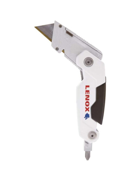 Cuchillo de Utilidad Lenox LX250 con 3 Hojas y Mango de Goma Cuchillo de Utilidad Lenox LX250 con 3 Hojas y Mango de Goma