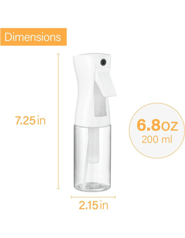 Paquete de 2 Botellas Spray Continuo SUPER+ 200ml Neblina Fina