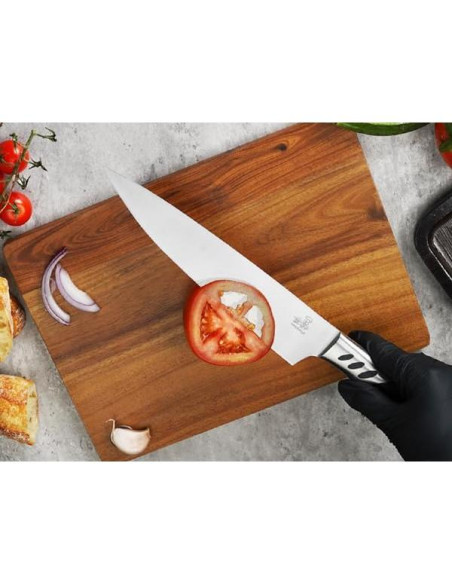 Juego de cuchillos de cocina CHUSHIJI 3 piezas acero inoxidable Juego de cuchillos de cocina CHUSHIJI 3 piezas acero inoxidable