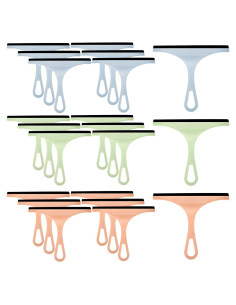 Limpiaparabrisas de Ducha Yinder 21 Pcs Colorido 22.1 cm