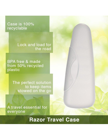 Estuche de Viaje para Afeitadora RADIUS - Duradero y Reciclable