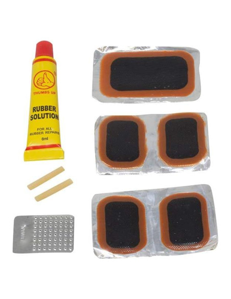 Kit de parches de goma Fenix Cycles para llantas de bicicleta Kit de parches de goma Fenix Cycles para llantas de bicicleta