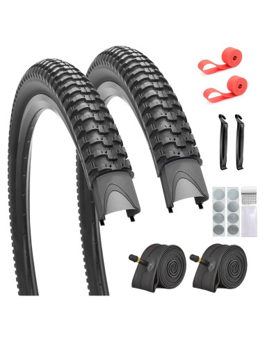 Neumáticos y Tubos de Bicicleta SIMEIQI 26x2.1 Plegables