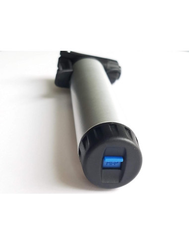 Bomba de Aire Mini BIKETUBE - Aluminio, 16 cm, 57 g, 8.27 Bar