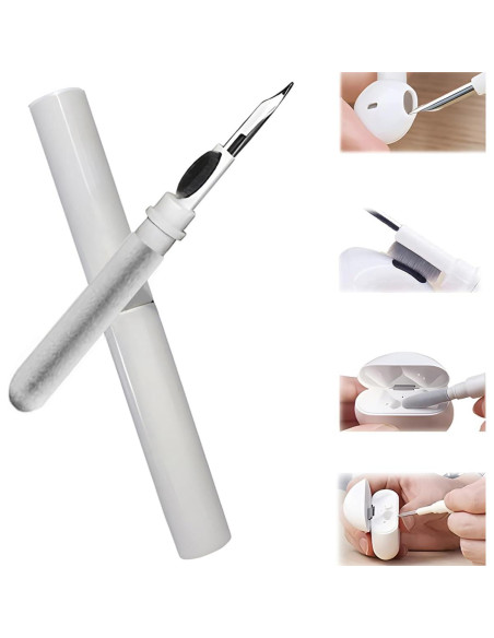 Kit de limpieza Yesimla para Airpods Pro y Bluetooth Blanco Kit de limpieza Yesimla para Airpods Pro y Bluetooth Blanco