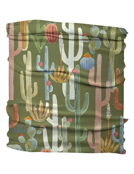 Diadema Media de Microfibra Karma Gifts - Cactus, Tamaño Único Diadema Media de Microfibra Karma Gifts - Cactus, Tamaño Único