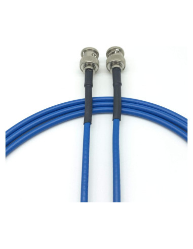 Cable Coaxial BNC 6G HD SDI 91 cm Belden 1855A Azul