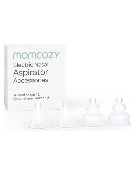 Cabezal de Repuesto Momcozy para Aspirador Nasal 4 Pcs Cabezal de Repuesto Momcozy para Aspirador Nasal 4 Pcs