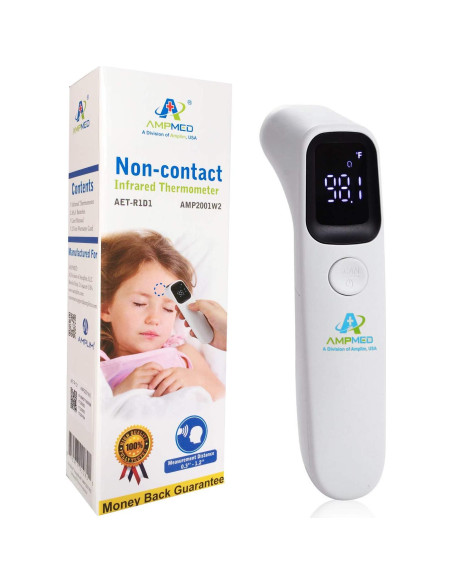 Termómetro Digital Sin Contacto Amplim AmpMed - Grado Médico Termómetro Digital Sin Contacto Amplim AmpMed - Grado Médico