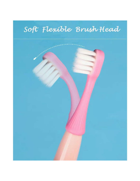 6 Cepillos de Dientes para Niños Newrichbee Diseño Hongo 6 Cepillos de Dientes para Niños Newrichbee Diseño Hongo
