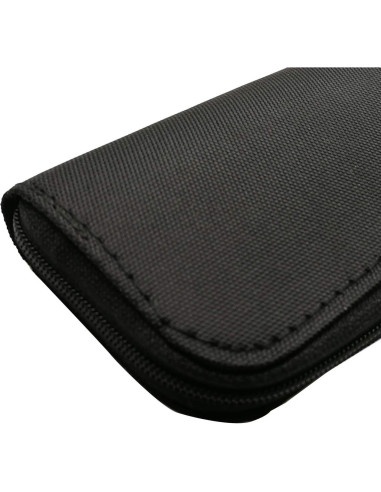 Funda para Tarjetas de Memoria Mixtecc 2-Pack Negra 22 Bolsillos