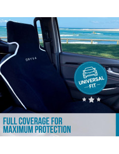 Funda de Asiento de Coche Dryva - Microfibra Impermeable Universal 2