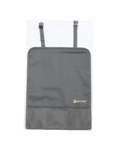 Protector de Asiento de Lujo TIKE SMART con Bolsillo Malla - Gris