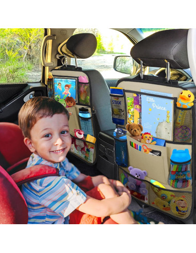 Organizador de Asiento Trasero ULEEKA con Soporte para Tableta