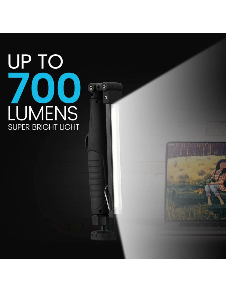 Luz de Trabajo LED Honoson 700 Lúmenes Recargable Magnética Luz de Trabajo LED Honoson 700 Lúmenes Recargable Magnética