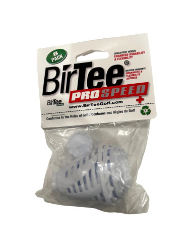 Tees de Golf BirTee PROSPEED+ - Paquete de 8 Alturas