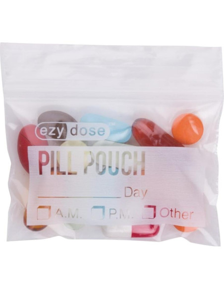 Bolsas organizadoras de pastillas Ezy Dose - 50 unidades Bolsas organizadoras de pastillas Ezy Dose - 50 unidades