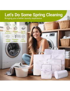 Bolsas de Lavandería PaoShuTai 5 Tamaños con Mangos Gruesos 2