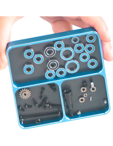 Bandeja Organizadora Magnética Fraizoe RC 9.9cm Aluminio Azul