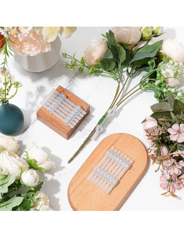 WILLBOND 7 Pares de Imanes Florales para Boutonniere