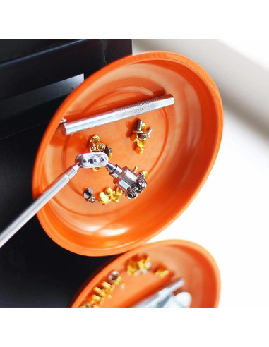 Soporte de Bandeja Magnética IMISNO 15 cm Naranja - 2 Pcs