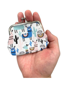 Monedero de Cierre de Beso MDSTYLE para Mujeres - Alpaca 2