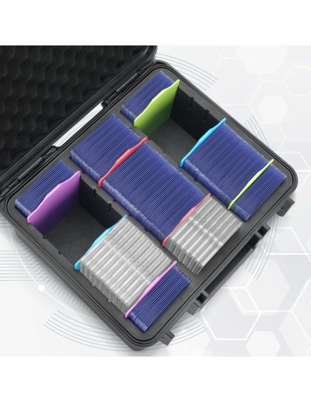 Caja de Almacenamiento WPGEAR para 360 Toploaders 3" x 4" Caja de Almacenamiento WPGEAR para 360 Toploaders 3" x 4"