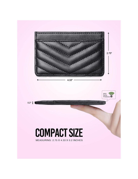 Billetera de Cuero Acolchado AUNER LEATHER con Bloqueo RFID Billetera de Cuero Acolchado AUNER LEATHER con Bloqueo RFID