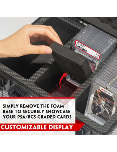 Caja de Almacenamiento de Cartas Vollicaifit Verde 4 Filas