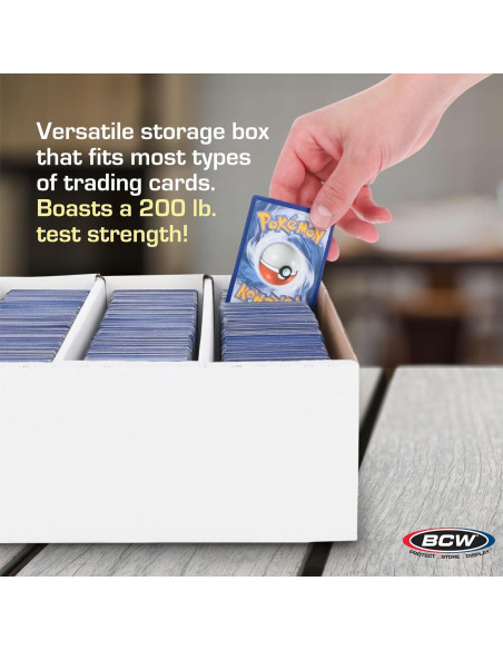 Caja de Almacenamiento de Cartas BCW Monster Box 2ct 3200 Cartas Caja de Almacenamiento de Cartas BCW Monster Box 2ct 3200 Cartas