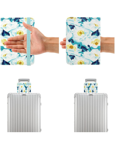 Cartera para Pasaporte Zoppen Antirrobo RFID Unisex Camelias Cartera para Pasaporte Zoppen Antirrobo RFID Unisex Camelias